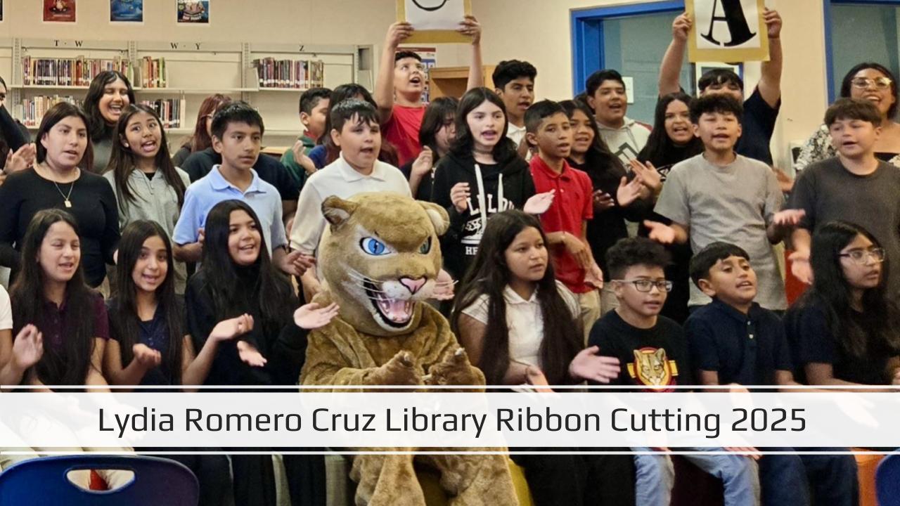 Ribbon Cutting Ceremony at Lydia Romero Cruz Library